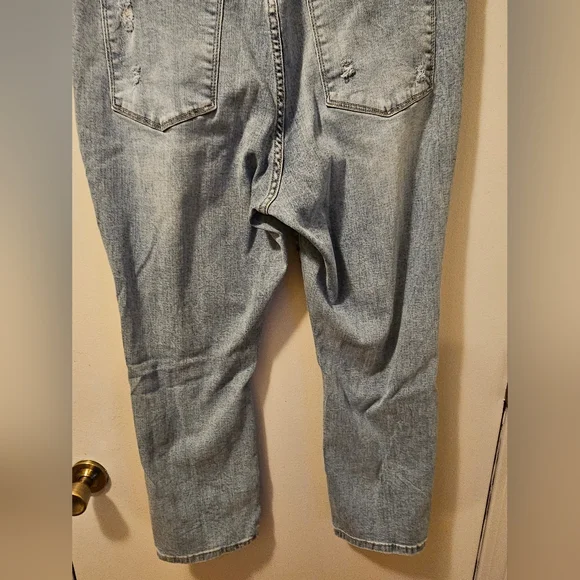 Judy Blue Jeans Boyfriend Fit Distressed Blue Jeans Women's Size 18W - Picture 8 of 13